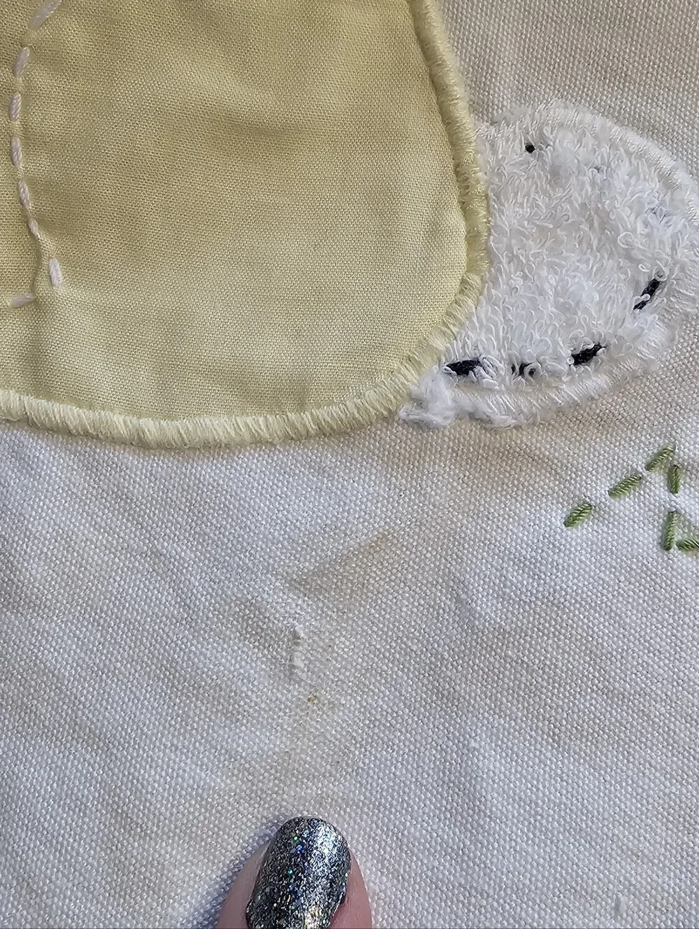 Pottery Barn Kids Bunny 4 Valances Neutral